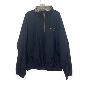 Wheeling Jesuit University 1/4 Zip Jacket Large Blue Pullover Oarsman 913